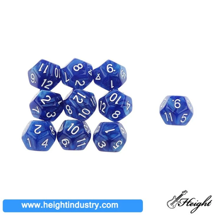 Factory Sale Custom Logo Dice For Game