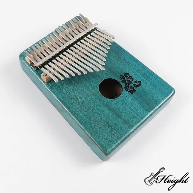 17 Keys Okoume Wood thumb piano
