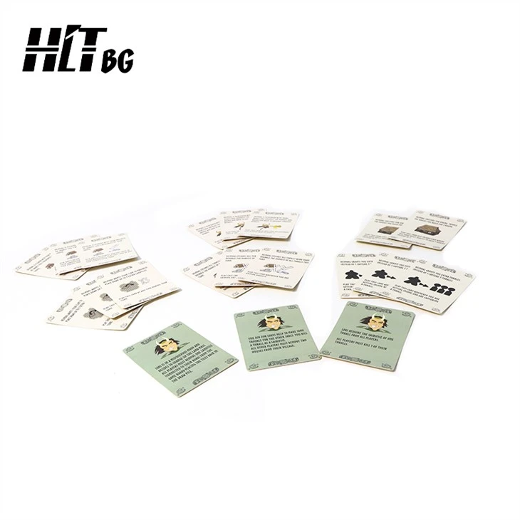 Art Paper Cutom Board Game Box